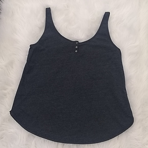 Abercrombie & Fitch Tops - Abercrombie & Fitch dark gray tank top size medium